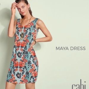 MOVING SALE! Cabi slip dress with key-hole tie on the back